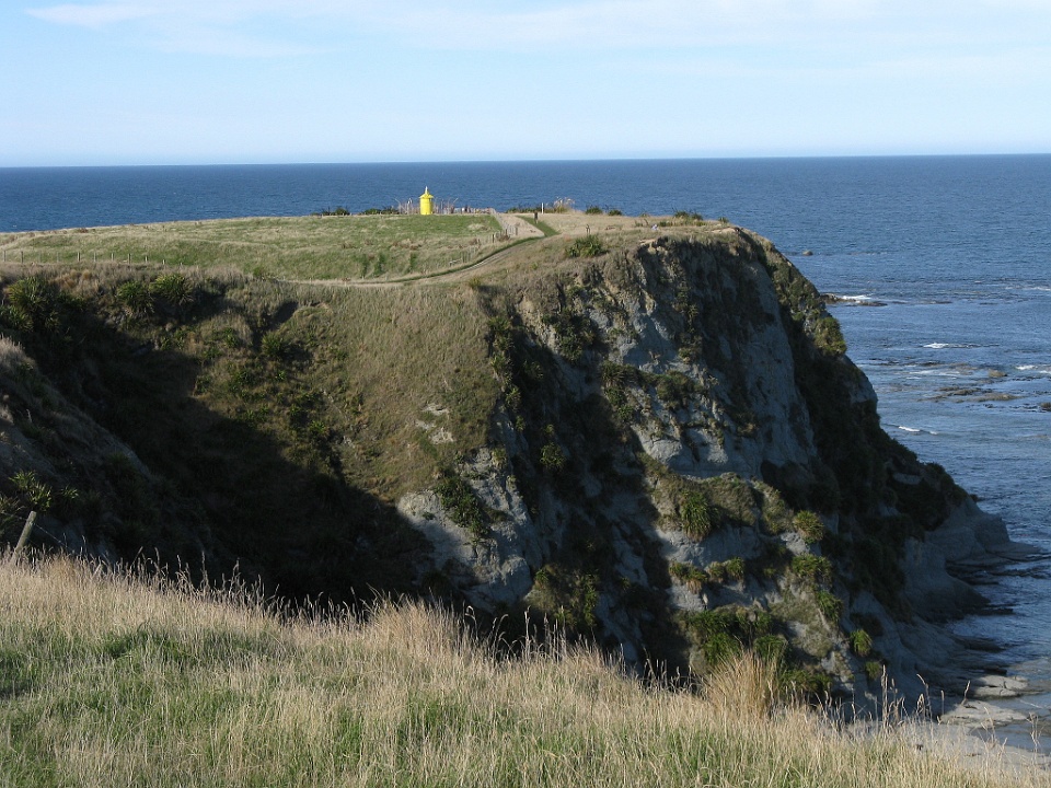 Green and Grey Cliff